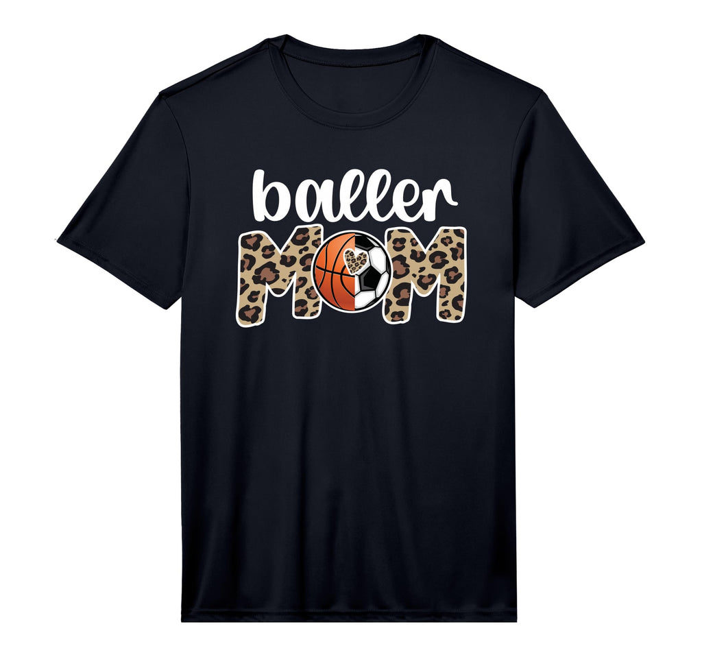 Mens Baller Mom Proud Basketball T-Shirt - Trendy Graphic for Adults - T-Shirt, Sweatshirt, Hoodie