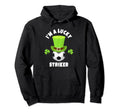 Soccer Strikers Im Lucky Striker Hoodie - Aesthetic Graphic for Adults - T-Shirt, Sweatshirt, Hoodie