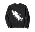 Soccer Silhouette Sweatshirt - Fun Novelty Design for Adults - T-Shirt, Sweatshirt, Hoodie