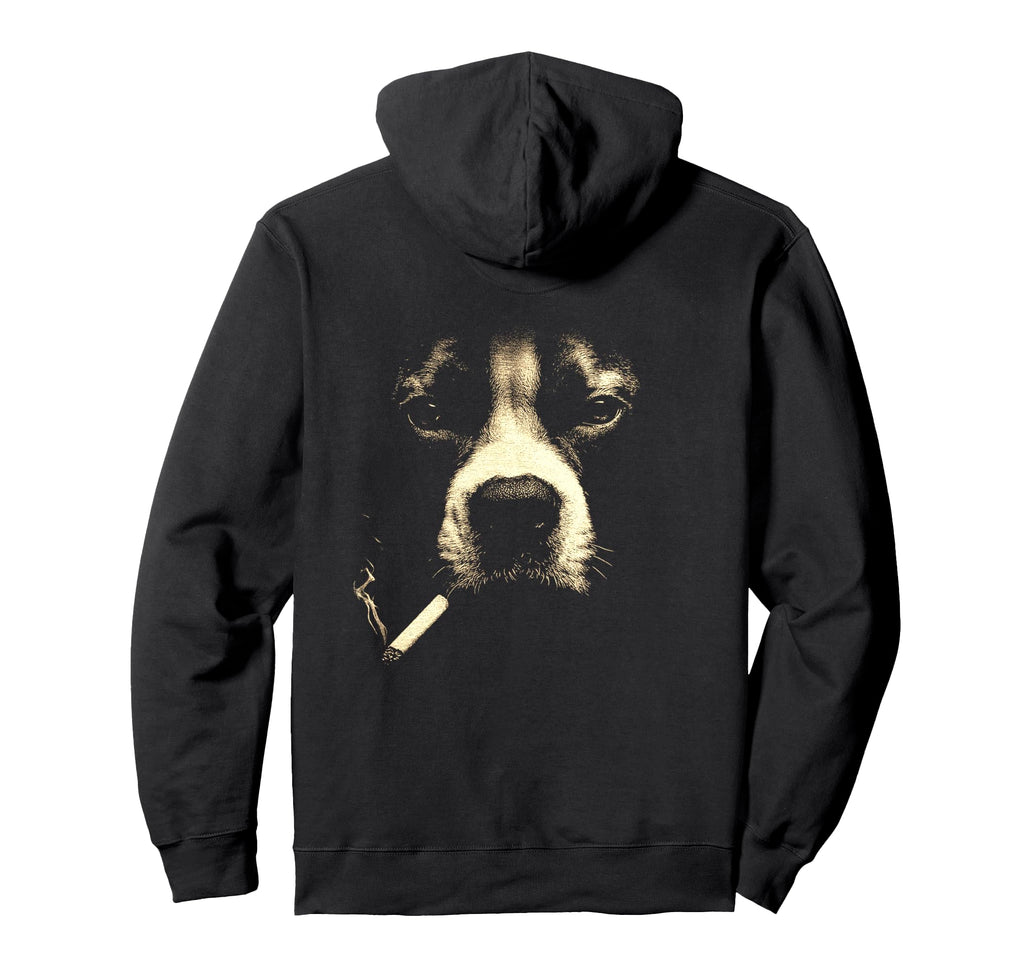 Boxer Smoking Cigarette Grunge Meme Hoodie - Casual Everyday Wear Unisex - T-Shirt, Sweatshirt, Hoodie