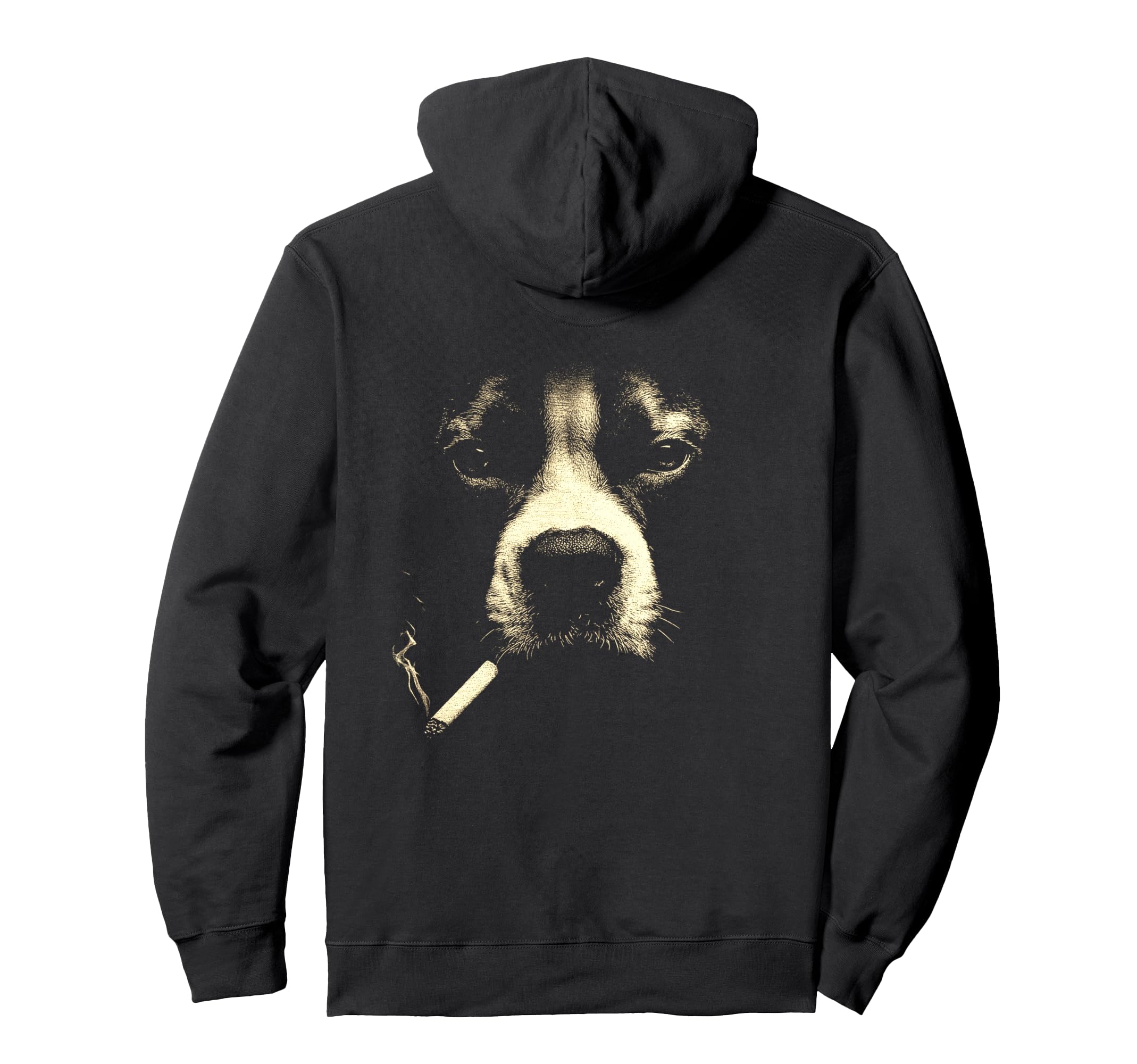 Boxer Smoking Cigarette Grunge Meme Hoodie - Casual Everyday Wear Unisex - T-Shirt, Sweatshirt, Hoodie