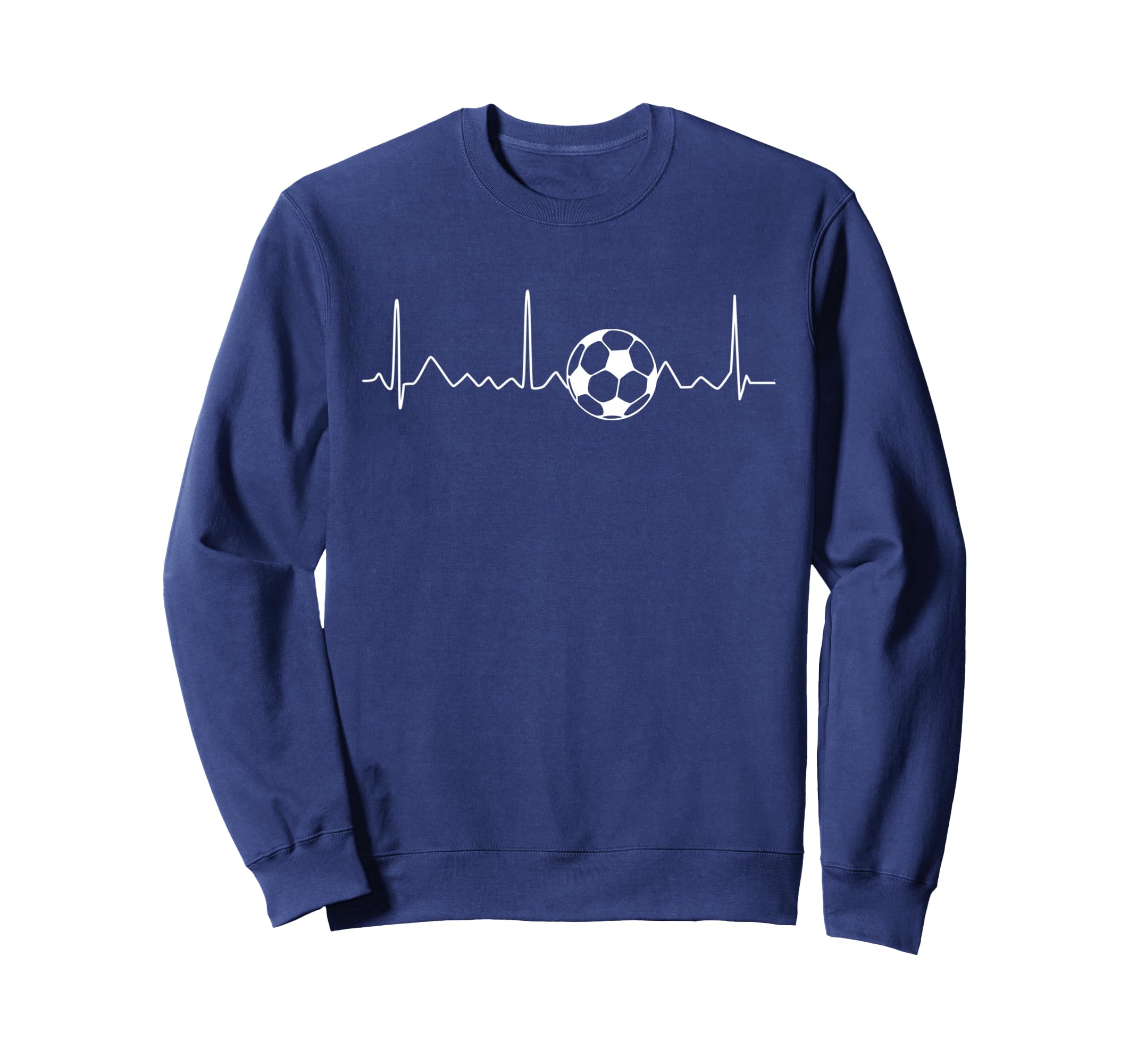 Heartbeat Soccer Lover Gift Soccer Sweatshirt - Minimalist Print Unisex - T-Shirt, Sweatshirt, Hoodie