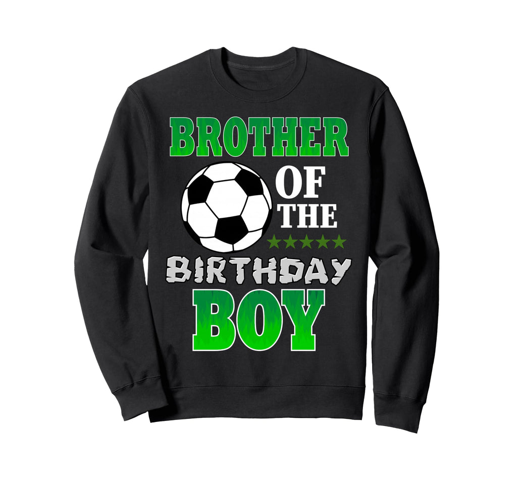 Brother Birthday Soccer Stars Outfit Sweatshirt - Minimalist Print Unisex - T-Shirt, Sweatshirt, Hoodie