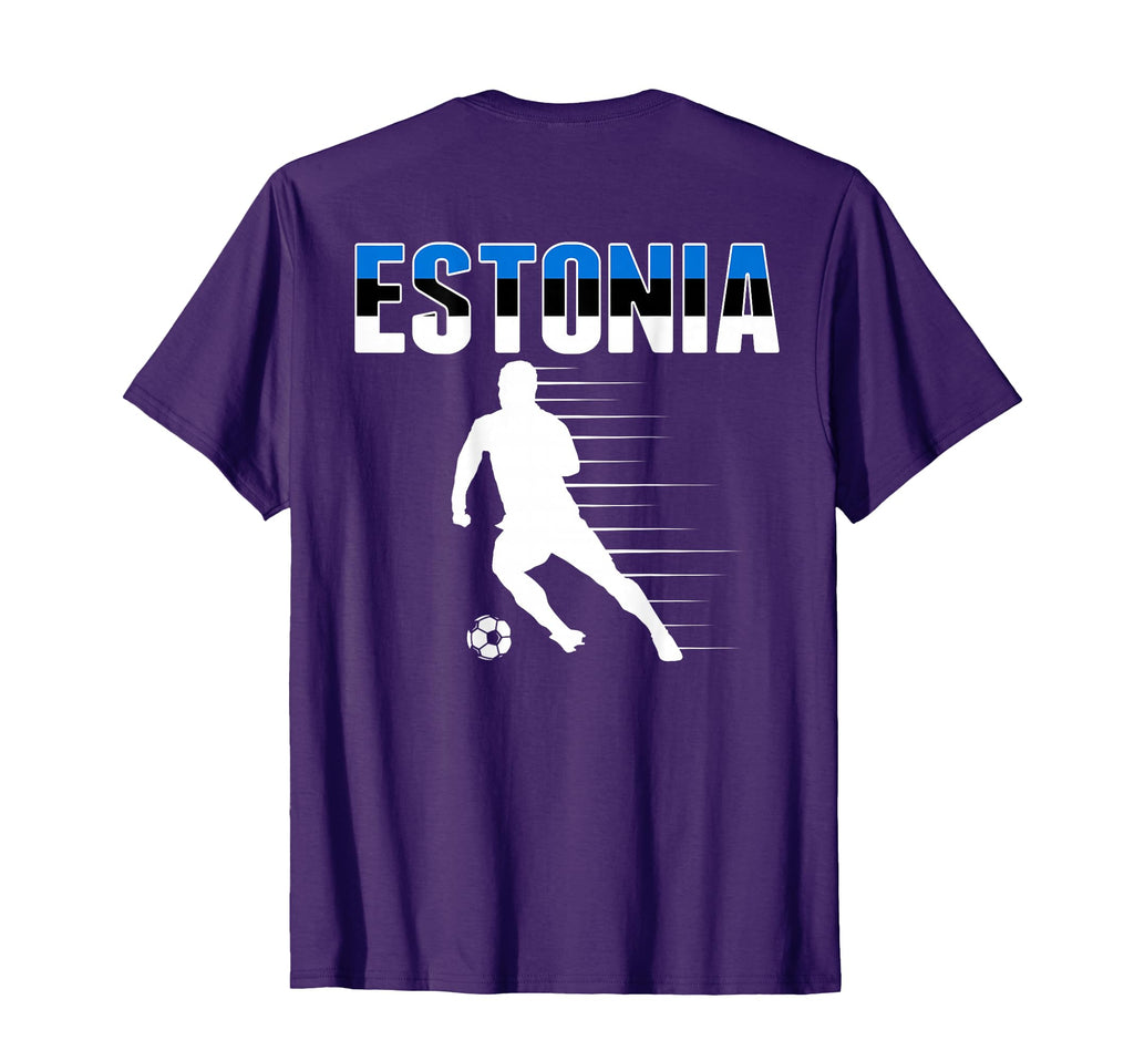 Estonia Soccer Lovers Jersey Estonian T-Shirt - Trendy Graphic Men Women - T-Shirt, Sweatshirt, Hoodie