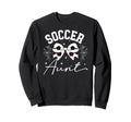Soccer Aunt Coquette Soccer Sweatshirt - Aesthetic Graphic Men Women - T-Shirt, Sweatshirt, Hoodie