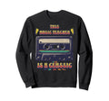 This Music Teacher Is Cassette Tape Sweatshirt - Graphic Print for Adults - T-Shirt, Sweatshirt, Hoodie