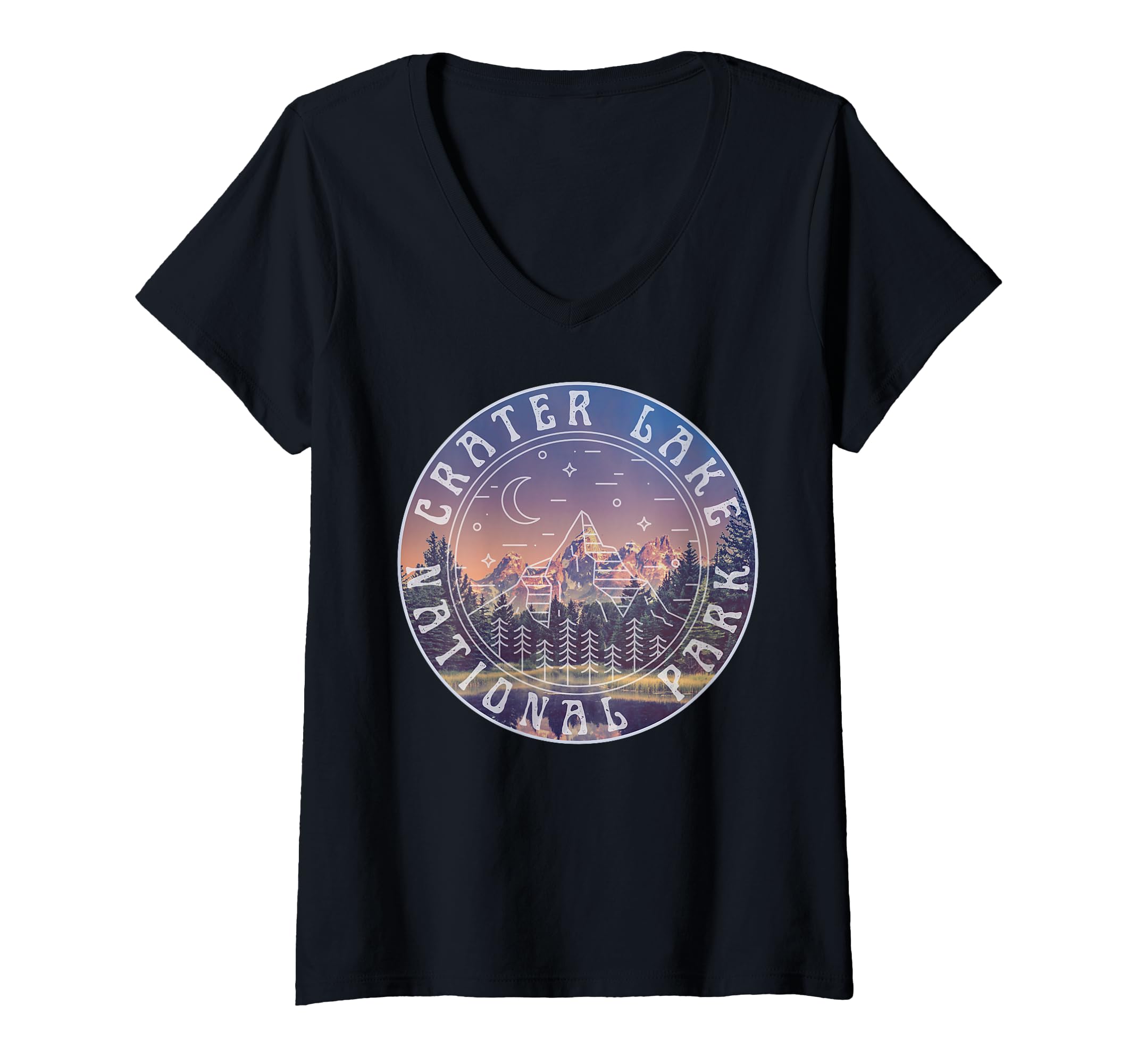 Crater Lake National Park Oregon Usa Hoodie - Casual Everyday Wear Unisex - T-Shirt, Sweatshirt, Hoodie