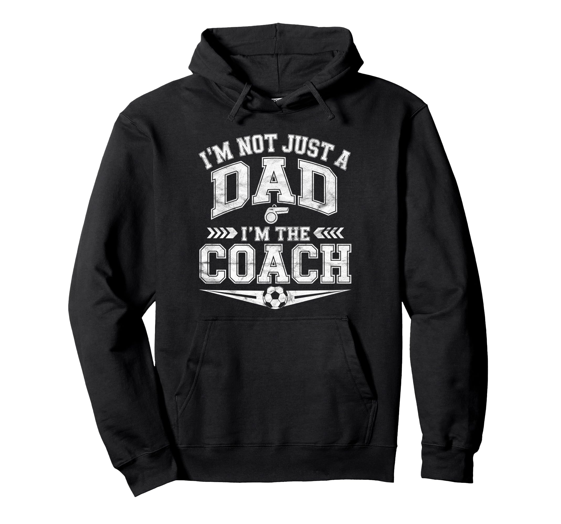 Soccer Dad Coach Funny Coaching Hoodie - Casual Everyday Wear Unisex - T-Shirt, Sweatshirt, Hoodie