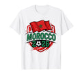 Morocco Flag Moroccan Football Soccer T-Shirt - Graphic Print for Adults - T-Shirt, Sweatshirt, Hoodie