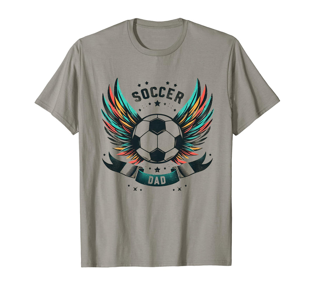 Soccer Dad Family Matching Dad T-Shirt - Custom Art Print Men Women - T-Shirt, Sweatshirt, Hoodie