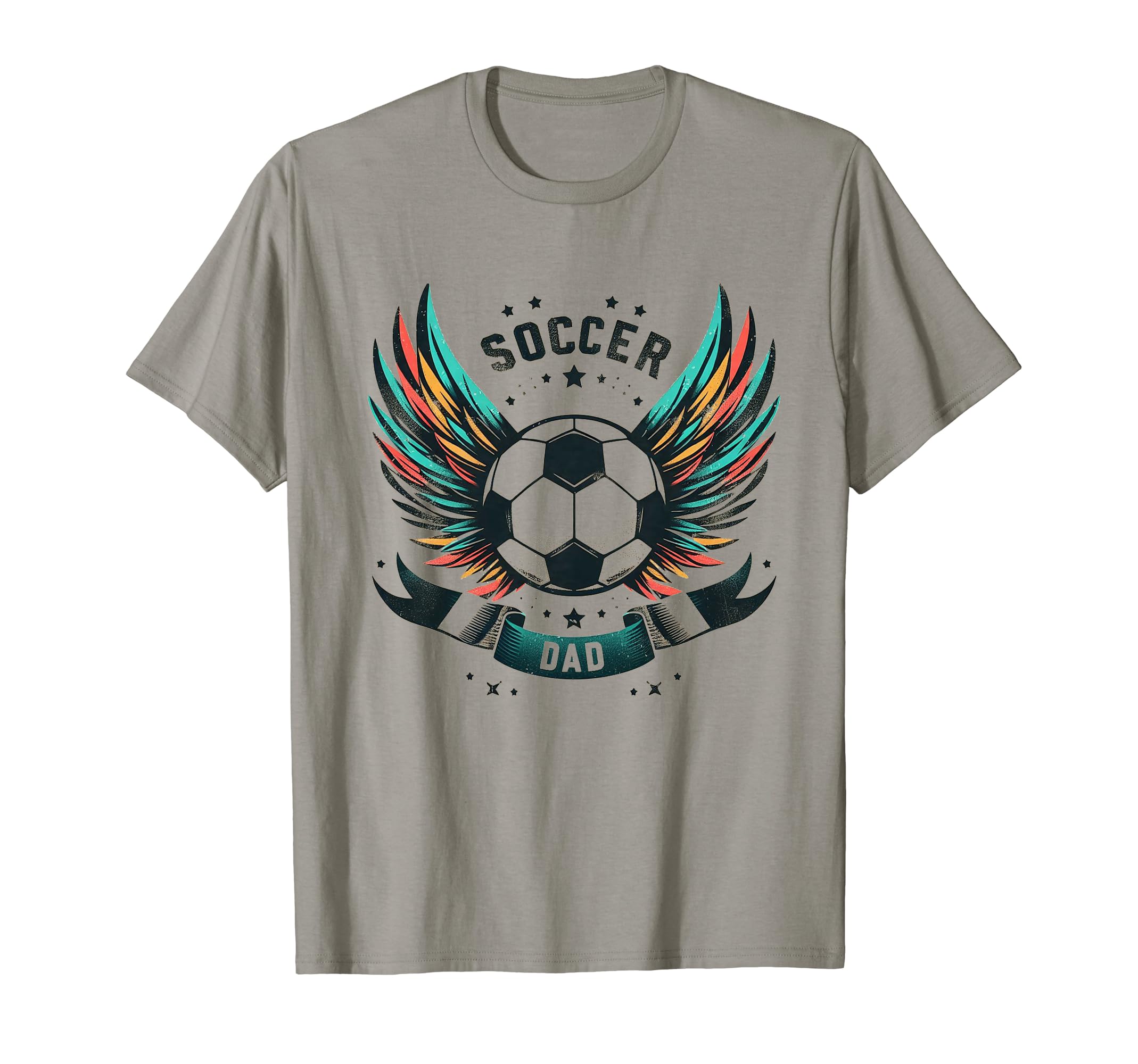 Soccer Dad Family Matching Dad T-Shirt - Custom Art Print Men Women - T-Shirt, Sweatshirt, Hoodie