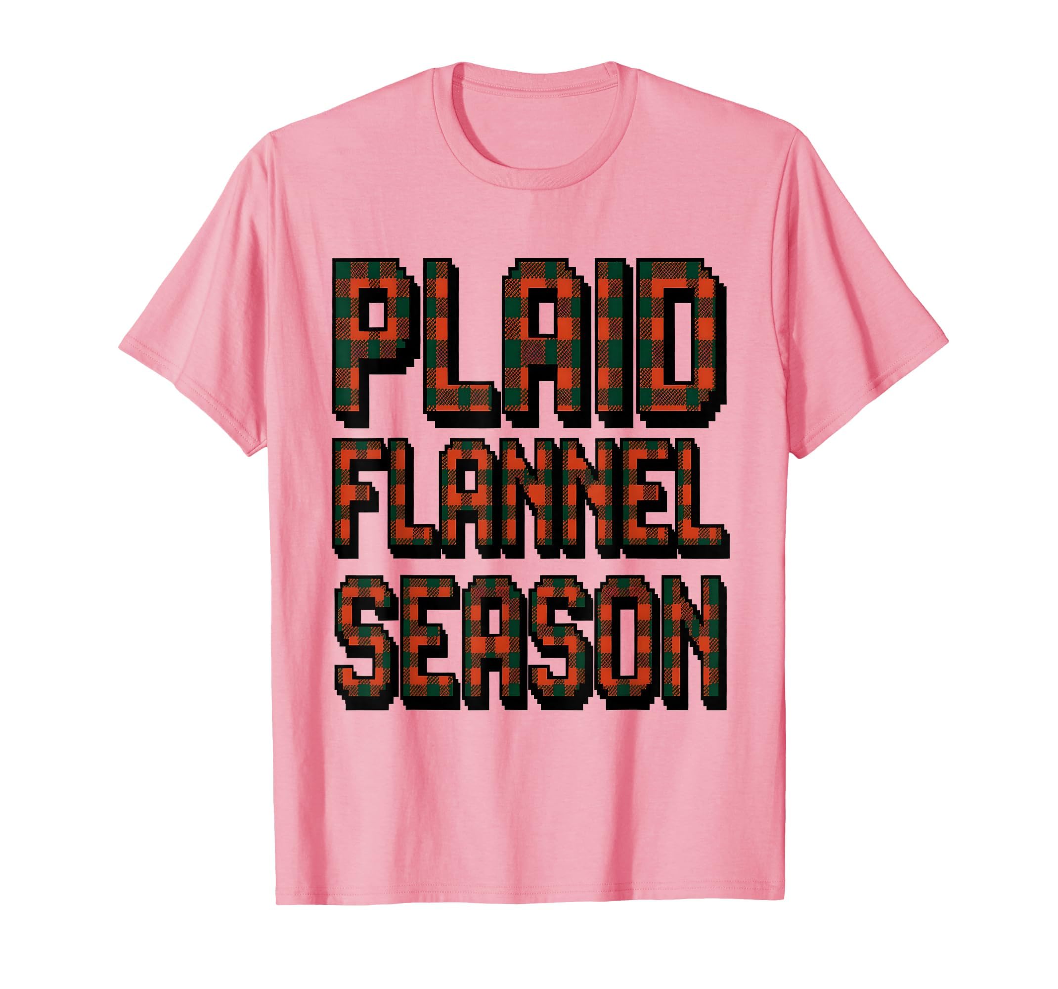 Plaid Flannel Season 90S Grunge T-Shirt - Casual Everyday Wear for Adults - T-Shirt, Sweatshirt, Hoodie