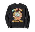 Mommy Birthday Rolling Skate Groovy Sweatshirt - Trendy Graphic Men Women - T-Shirt, Sweatshirt, Hoodie
