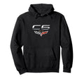 Car C6 Vette Emblem 2005 2013 Sports Car Hoodie - Minimalist Print Unisex - T-Shirt, Sweatshirt, Hoodie