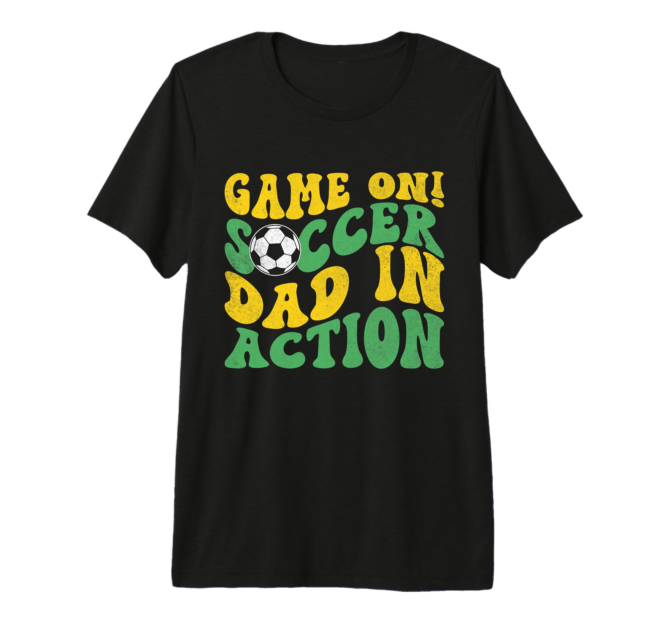 Game Soccer Dad Action Soccer Dad Tri T-Shirt - Trendy Graphic for Adults - T-Shirt, Sweatshirt, Hoodie