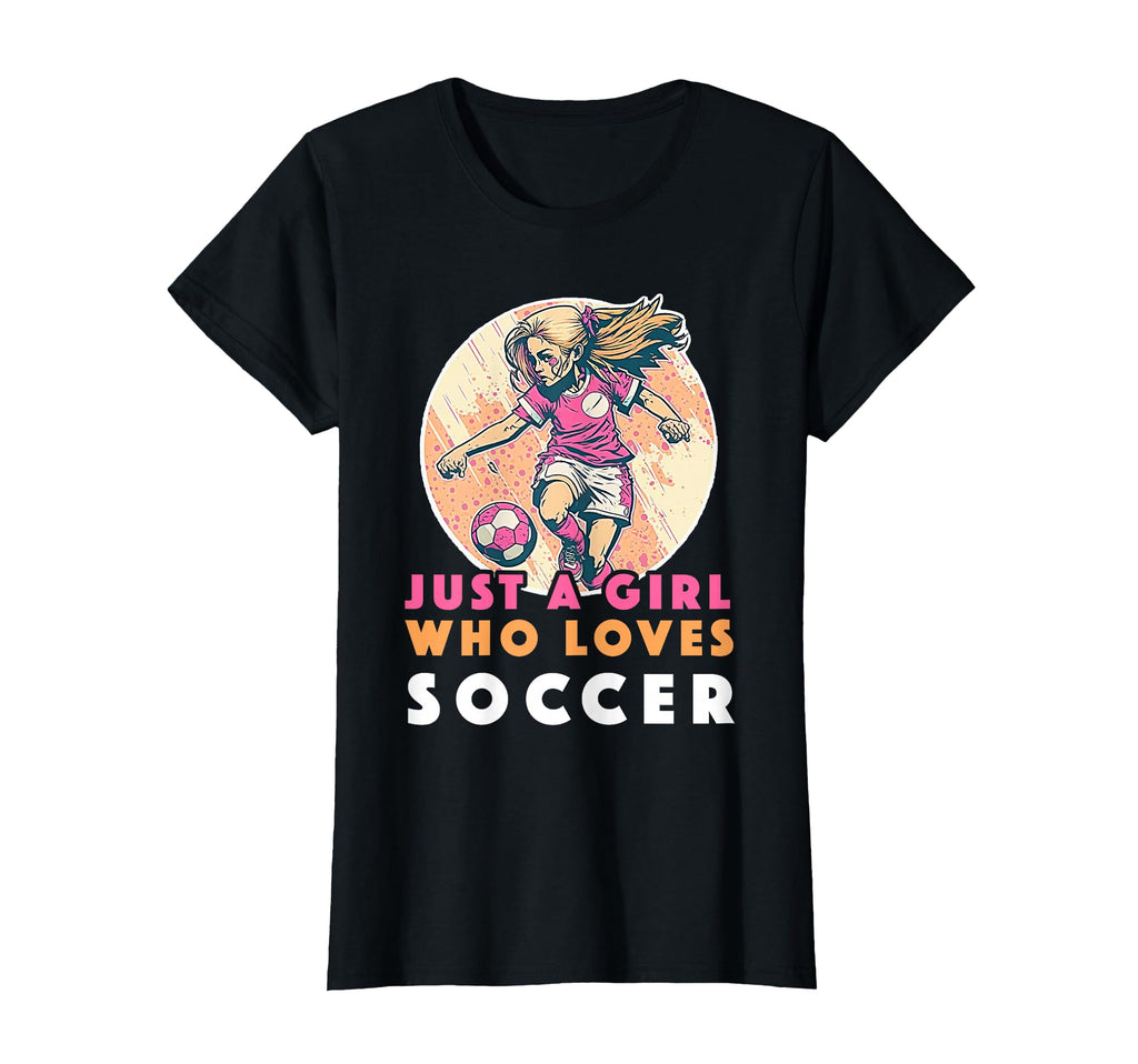 Just Who Loves Soccer Soccer Outfit T-Shirt - Minimalist Print Men Women - T-Shirt, Sweatshirt, Hoodie