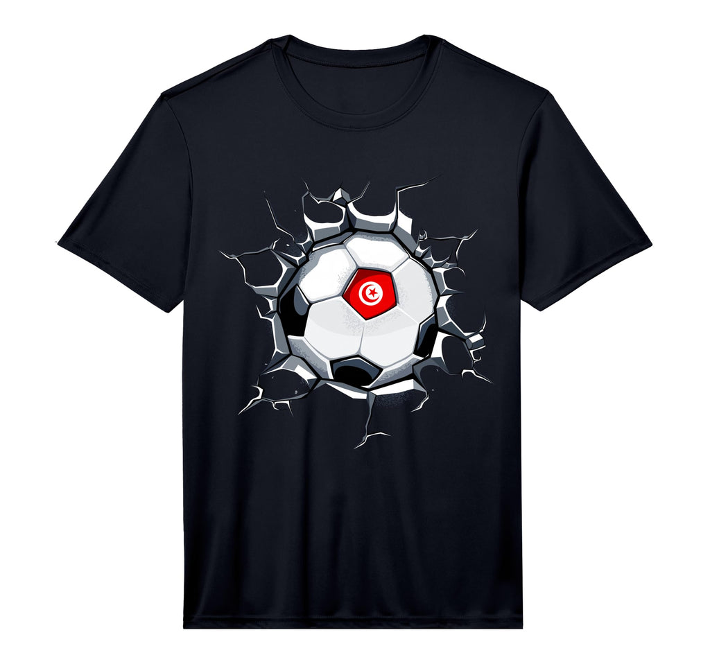 Tunisia Soccer Fans Jersey Tunisian T-Shirt - Aesthetic Graphic for Adults - T-Shirt, Sweatshirt, Hoodie