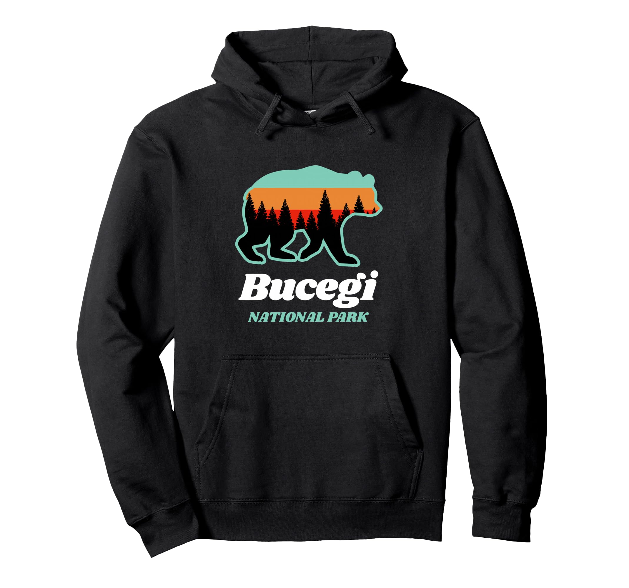 Bucegi National Park Romania Bear Hoodie - Trendy Graphic Unisex - T-Shirt, Sweatshirt, Hoodie