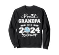 Proud Grandpa 2024 Senior Funny Sweatshirt - Trendy Graphic Men Women - T-Shirt, Sweatshirt, Hoodie