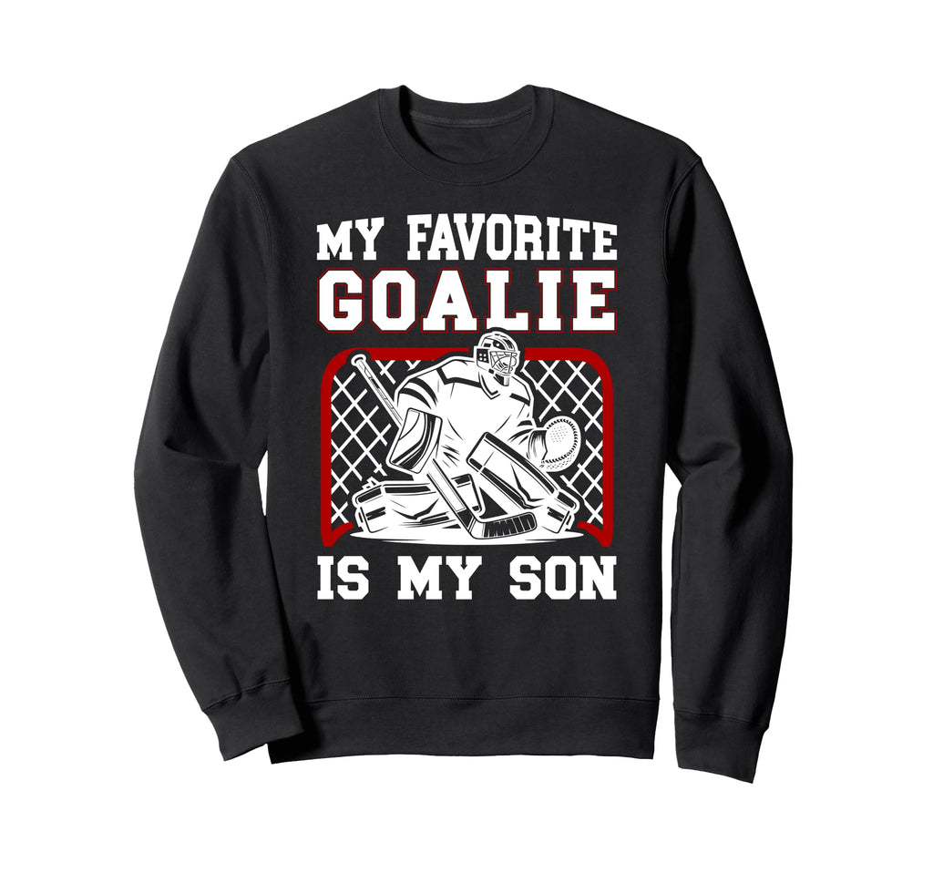 Proud Hockey Keeper Mom Ice Hockey Sweatshirt - Aesthetic Graphic Unisex - T-Shirt, Sweatshirt, Hoodie
