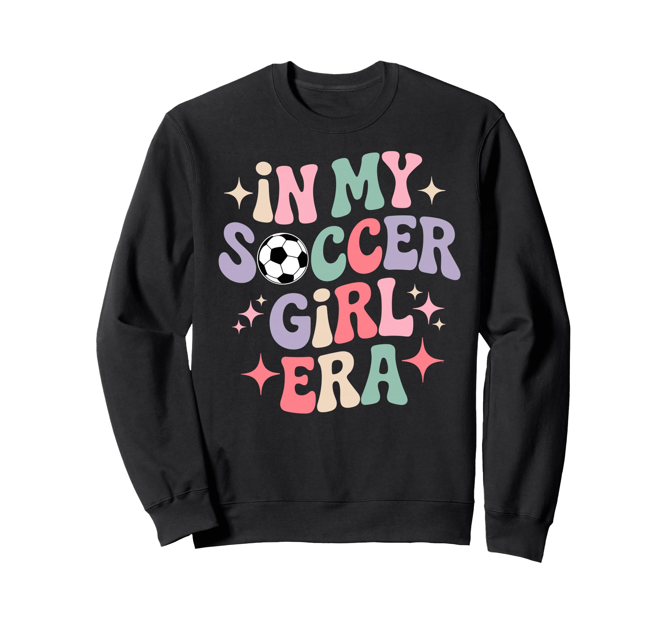 My Soccer Era Groovy Football Player Sweatshirt - Unique Graphic Men Women - T-Shirt, Sweatshirt, Hoodie
