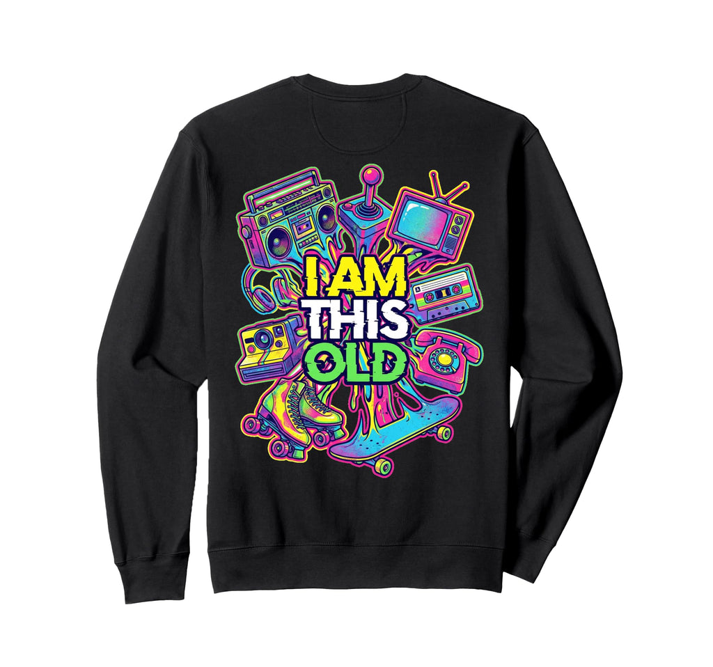 1980S Nostalgia Love 80S Vibes Sweatshirt - Minimalist Print for Adults - T-Shirt, Sweatshirt, Hoodie