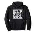 Fly 80S 90S Old School Distressed B Hoodie - Custom Art Print Men Women - T-Shirt, Sweatshirt, Hoodie