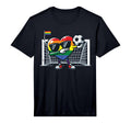 Gay Pride Heart Soccer Lgbtq Ally T-Shirt - Graphic Print Men Women - T-Shirt, Sweatshirt, Hoodie