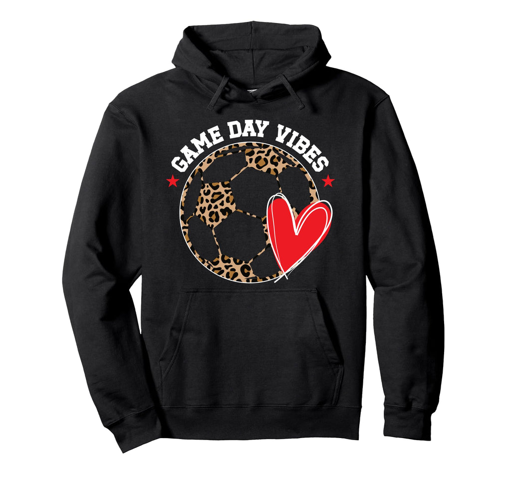Soccer Game Day Vibes Game Day Soccer Hoodie - Trendy Graphic Unisex - T-Shirt, Sweatshirt, Hoodie