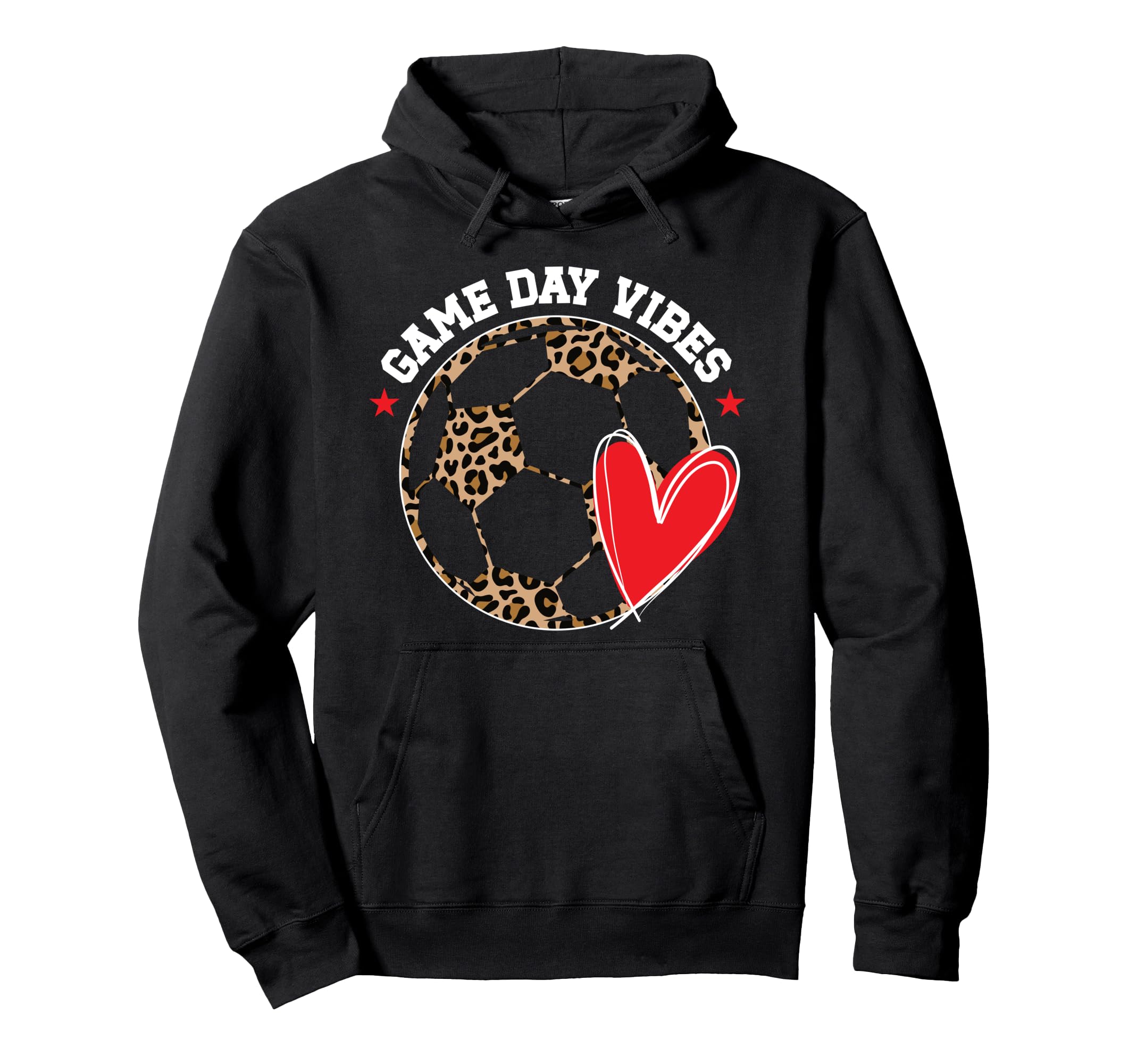 Soccer Game Day Vibes Game Day Soccer Hoodie - Trendy Graphic Unisex - T-Shirt, Sweatshirt, Hoodie