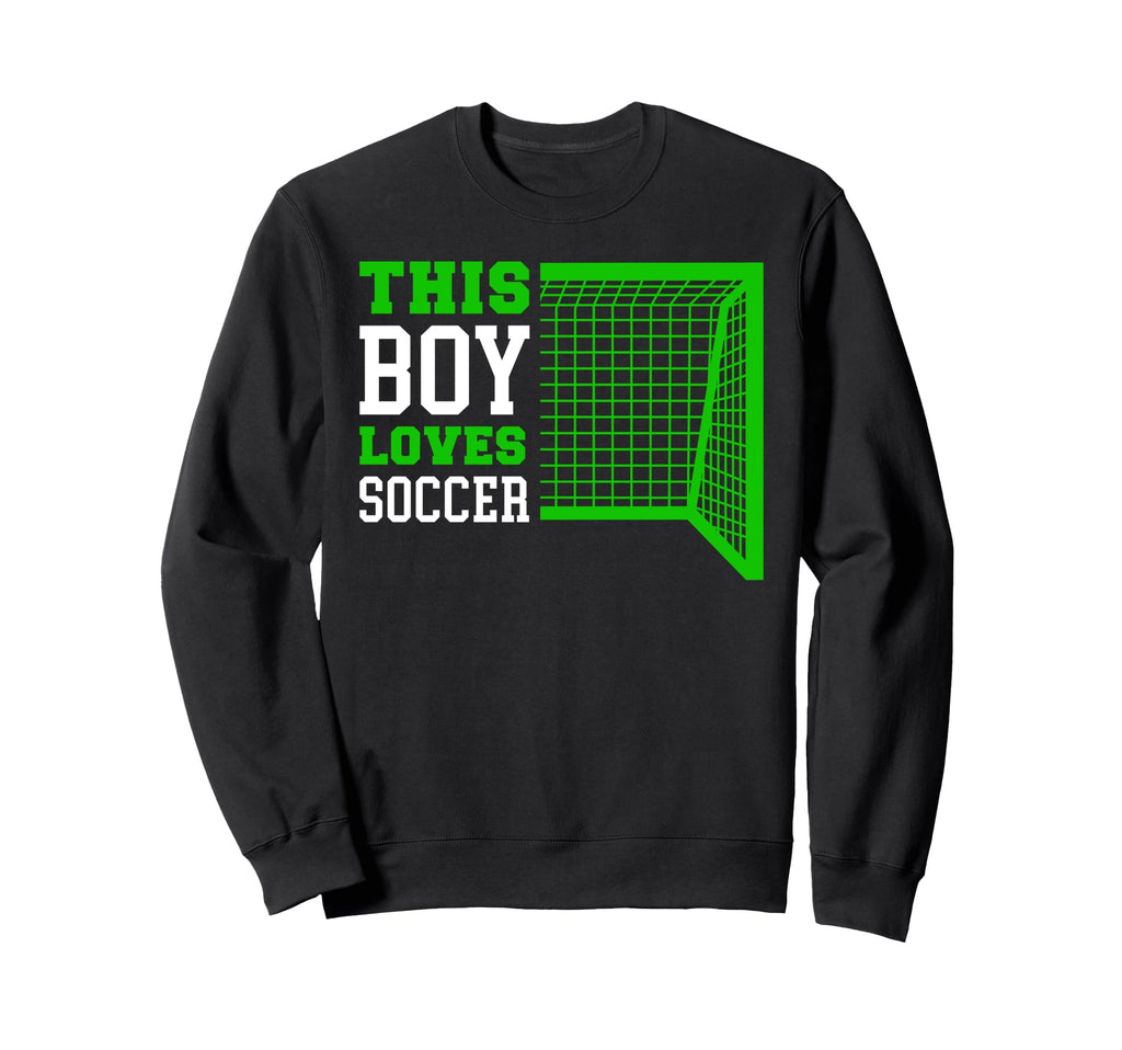 Loves Soccer Sweatshirt - Trendy Graphic for Adults - T-Shirt, Sweatshirt, Hoodie