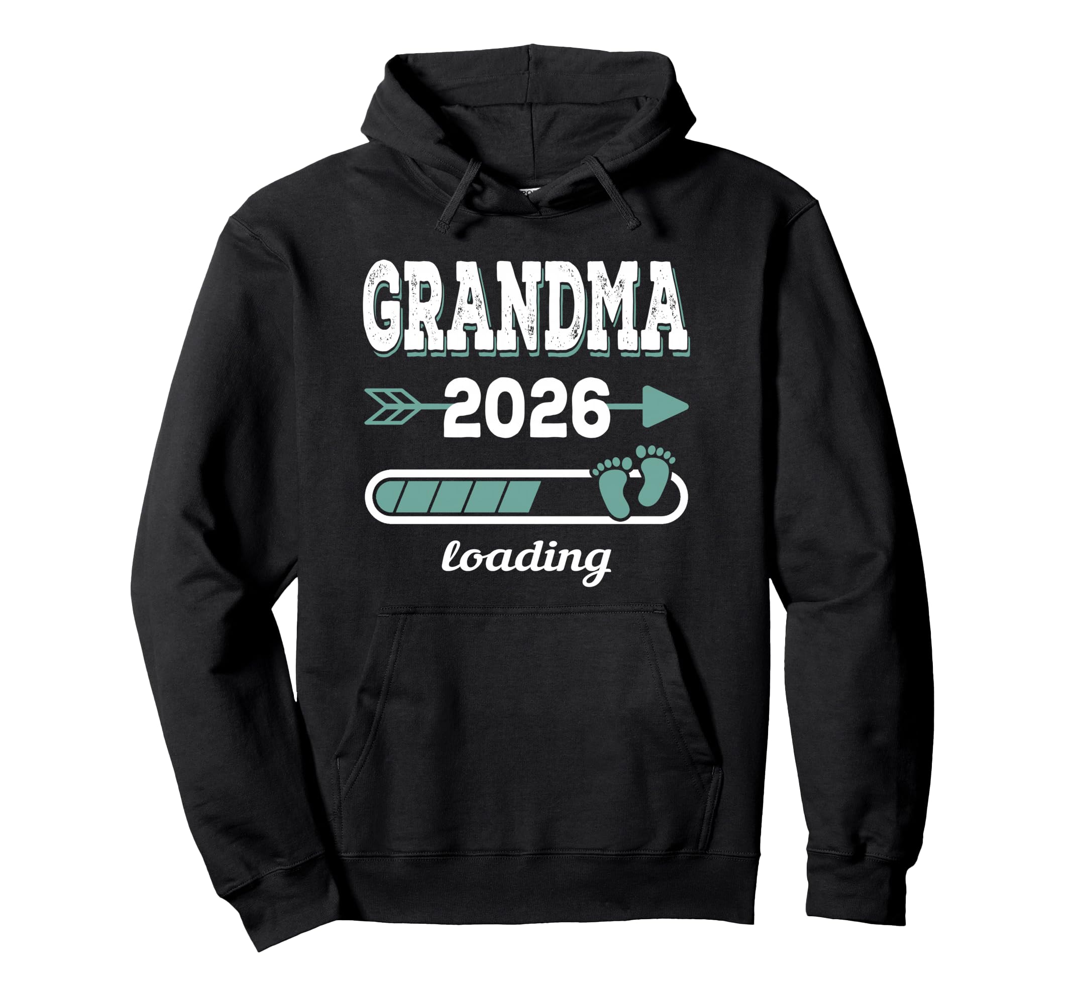 Grandma 2026 Loading Grandmother Grandma Hoodie - Minimalist Print Unisex - T-Shirt, Sweatshirt, Hoodie