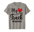 My Heart Is That Track Proud T-Shirt - Casual Everyday Wear for Adults - T-Shirt, Sweatshirt, Hoodie