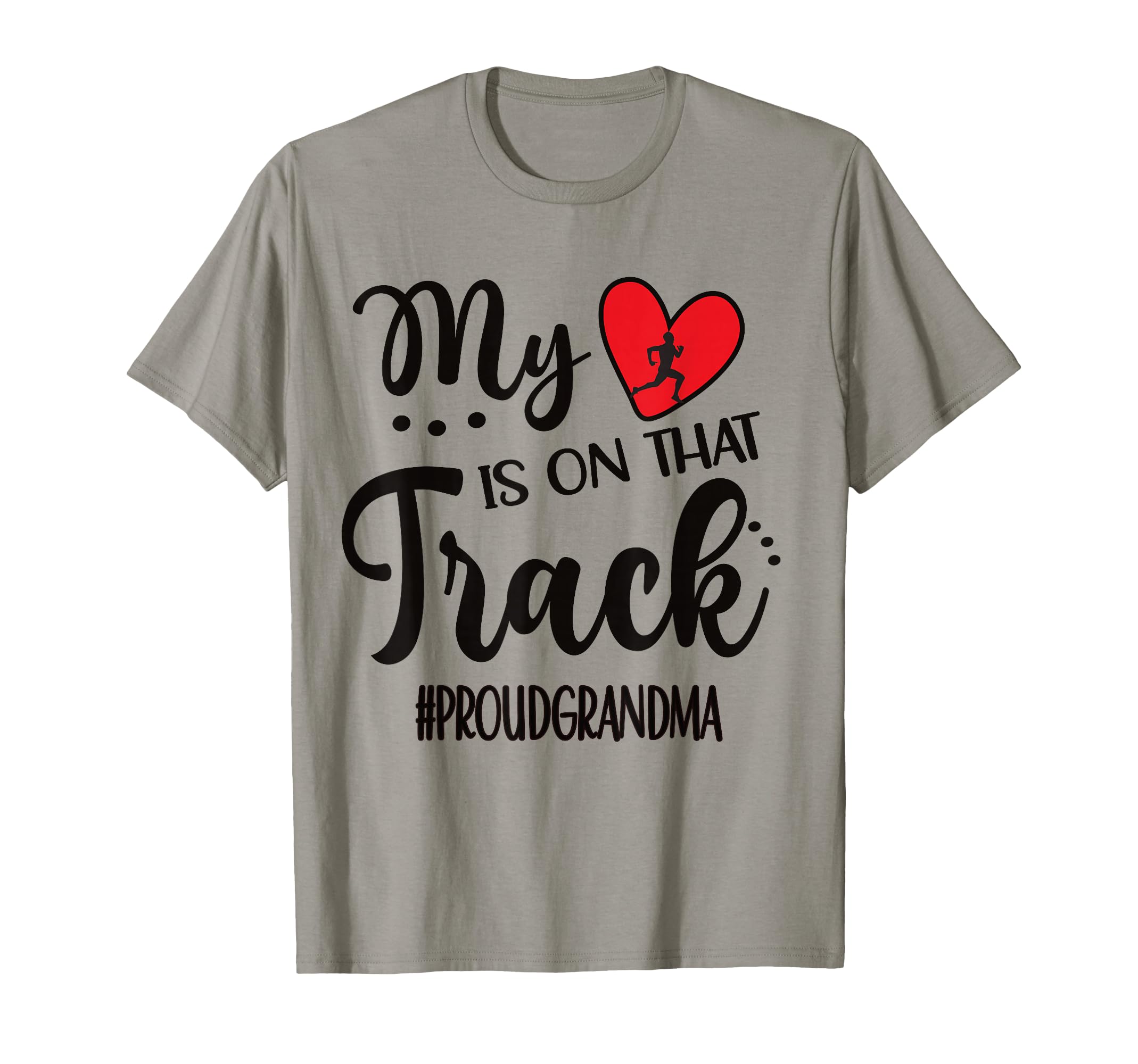 My Heart Is That Track Proud T-Shirt - Casual Everyday Wear for Adults - T-Shirt, Sweatshirt, Hoodie
