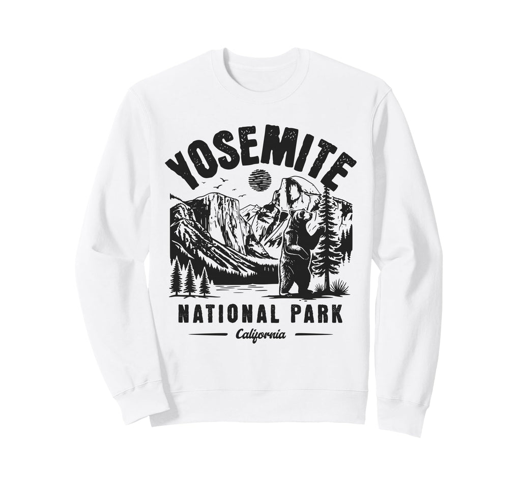Yosemite National Park Caliornia Sweatshirt - Casual Everyday Wear Unisex - T-Shirt, Sweatshirt, Hoodie