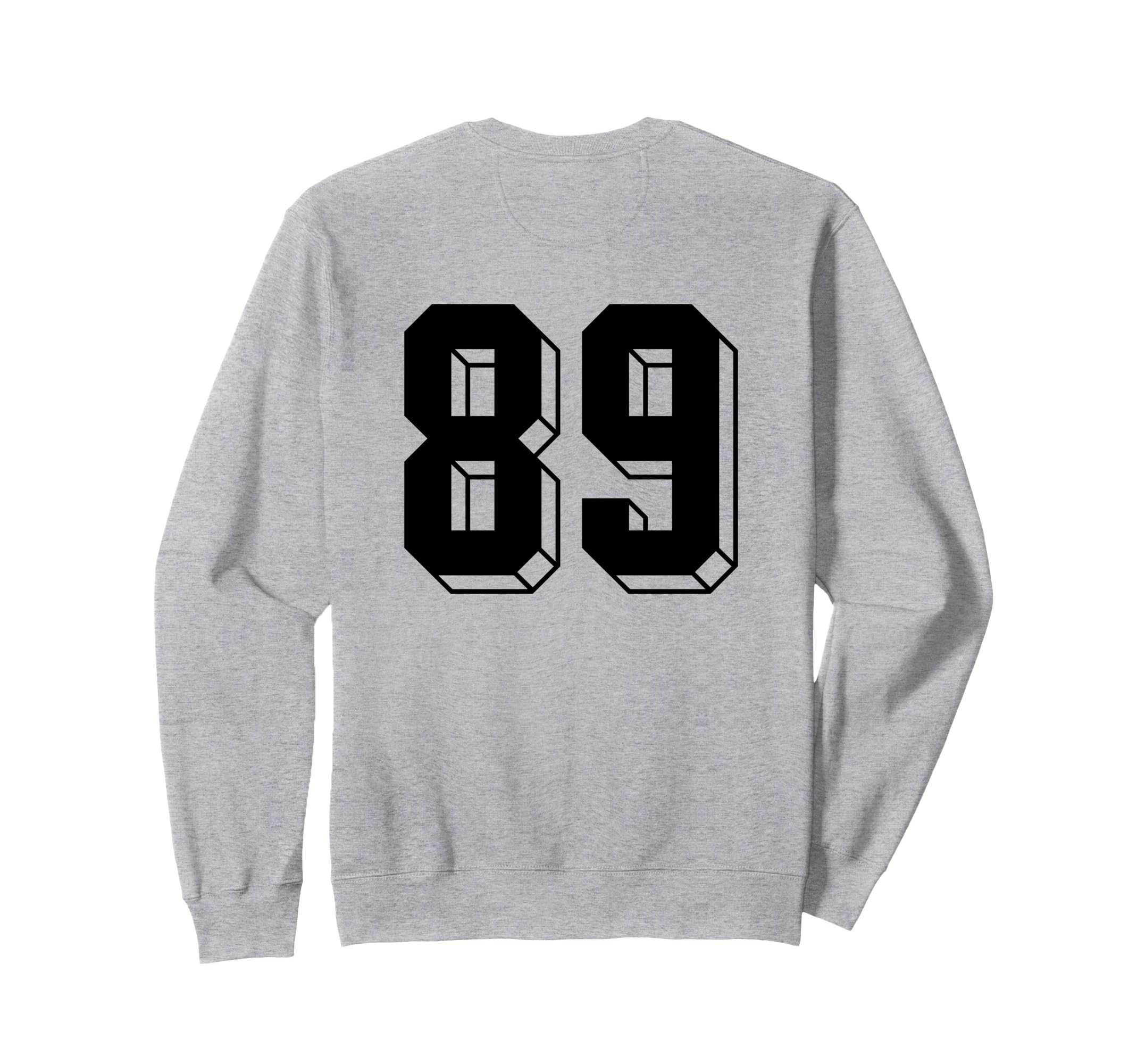 Number 89 Backside 80S 90S Team Jersey Sweatshirt - Graphic Print Unisex - T-Shirt, Sweatshirt, Hoodie