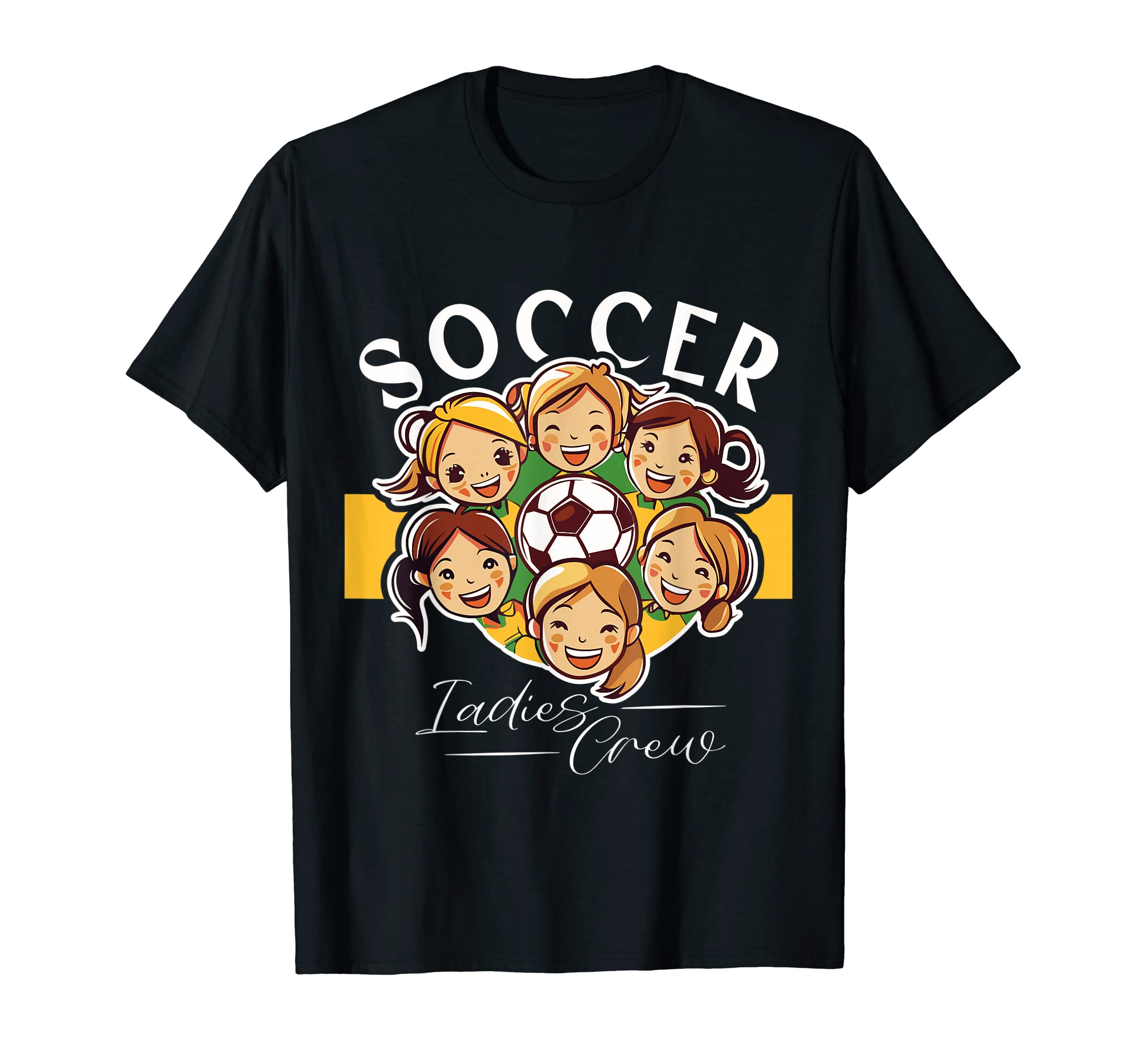 Soccer Ladies Crew Soccer Team Group T-Shirt - Minimalist Print Unisex - T-Shirt, Sweatshirt, Hoodie