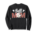 Ball Mom Soccer Baseball Mom Baseball Sweatshirt - Minimalist Print Unisex - T-Shirt, Sweatshirt, Hoodie