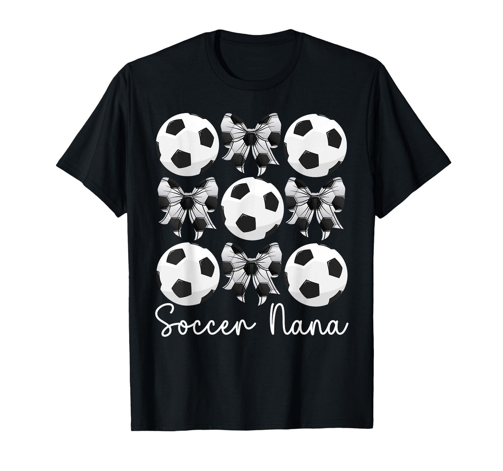 Soccer Nana Coquette Nana Soccer Player T-Shirt - Trendy Graphic Men Women - T-Shirt, Sweatshirt, Hoodie