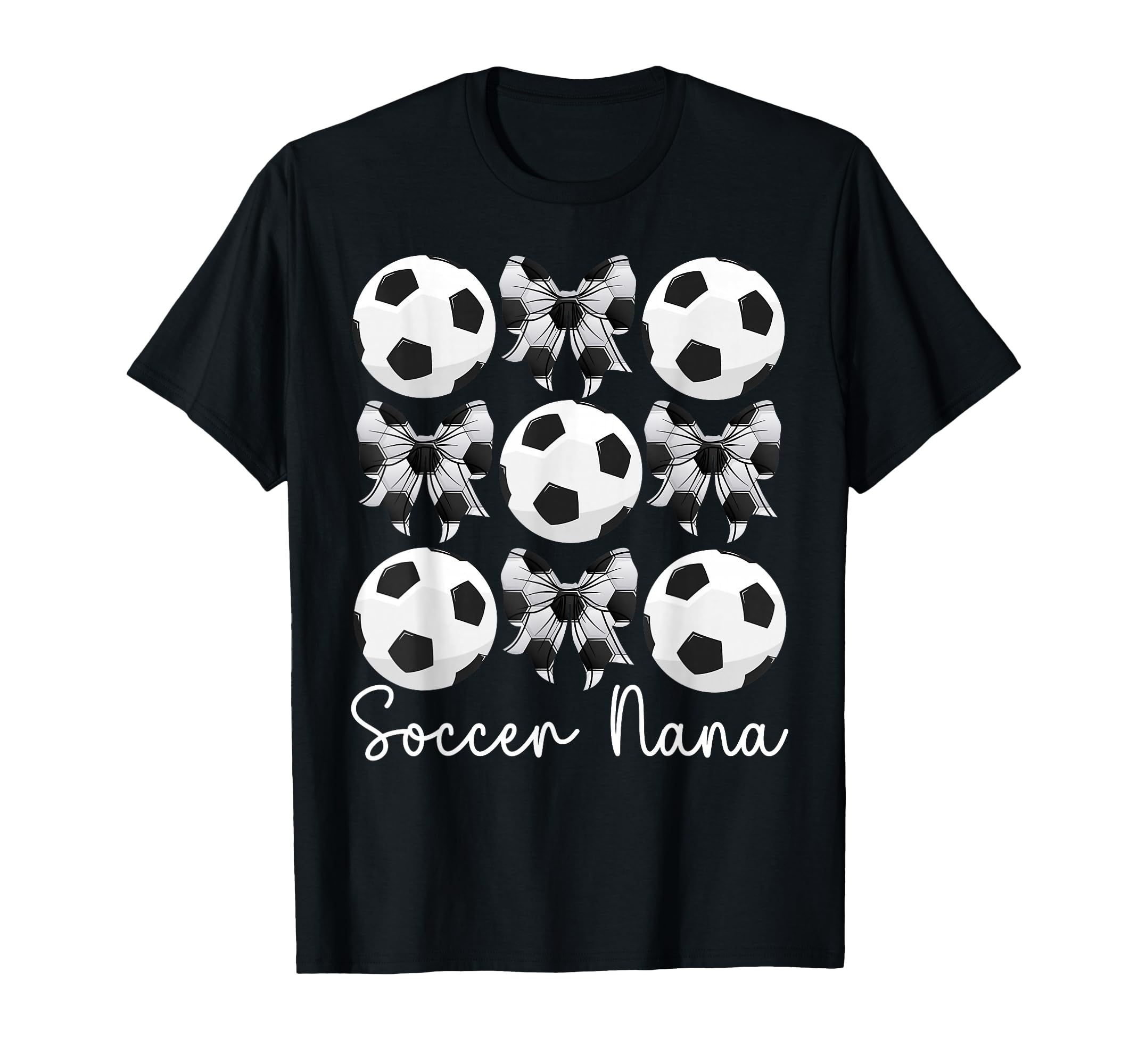 Soccer Nana Coquette Nana Soccer Player T-Shirt - Trendy Graphic Men Women - T-Shirt, Sweatshirt, Hoodie