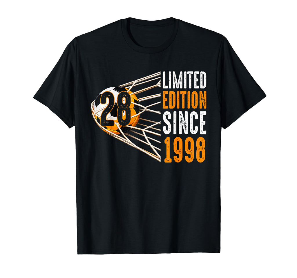 Soccer 28 Years Old Since 1998 28Th T-Shirt - Aesthetic Graphic for Adults - T-Shirt, Sweatshirt, Hoodie