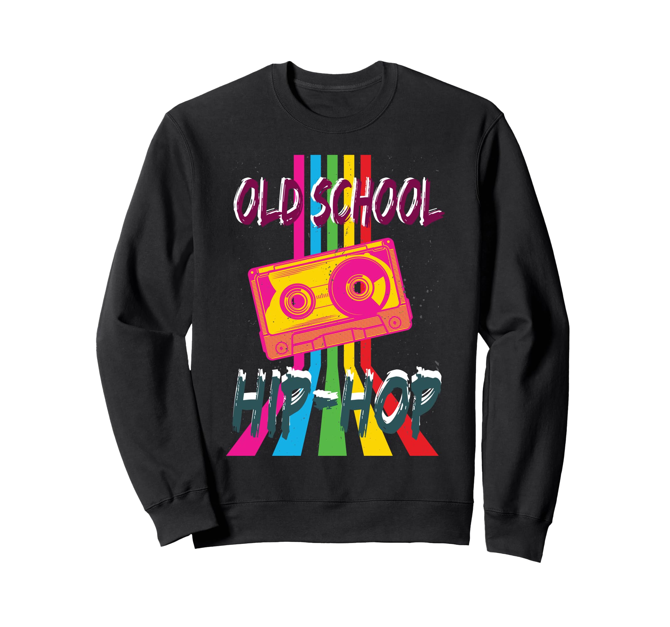 Old School Hip Hop 80S 90S Graffiti Sweatshirt - Graphic Print Unisex - T-Shirt, Sweatshirt, Hoodie