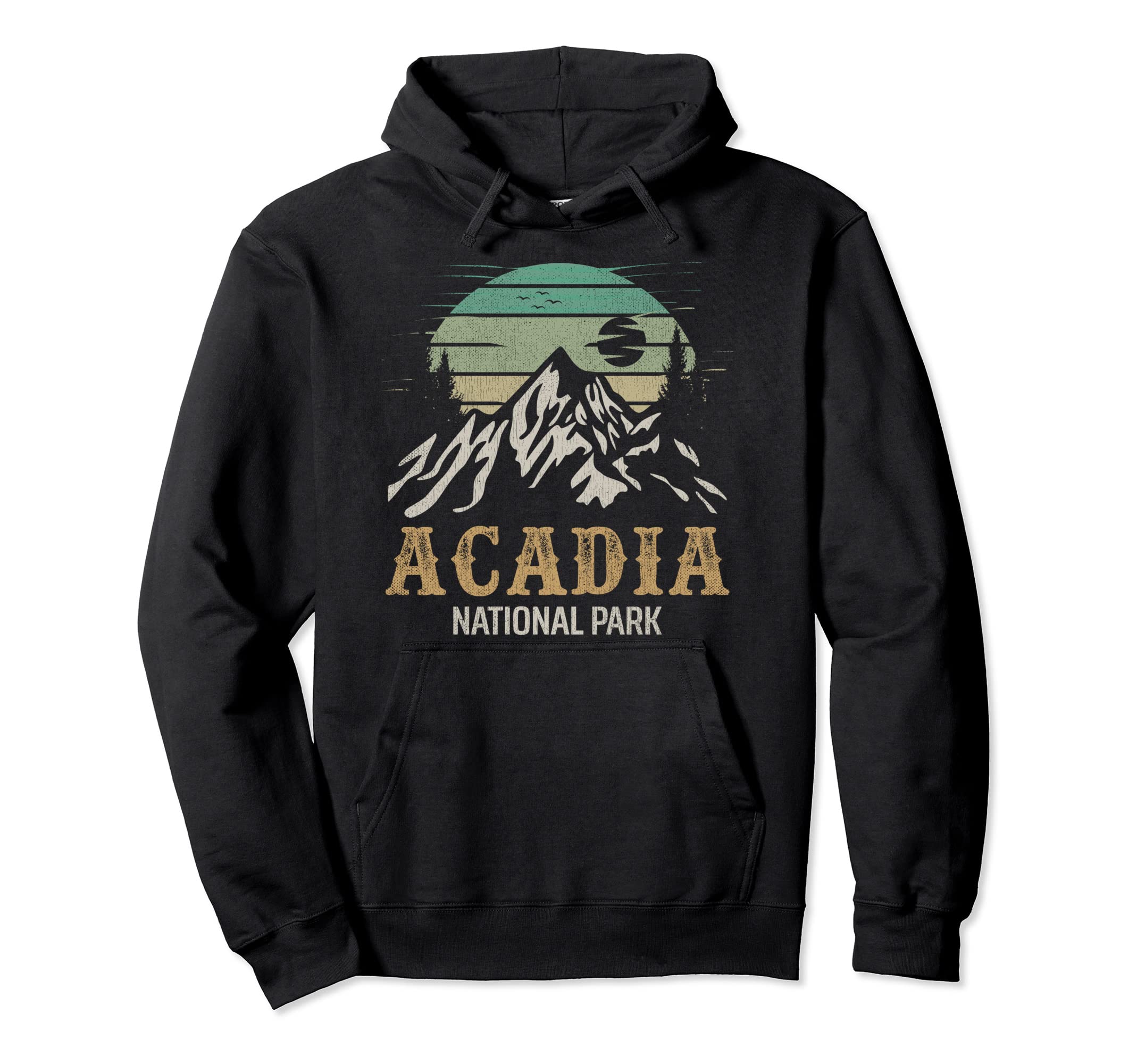 Acadia National Park Hiking Hoodie - Streetwear Style Unisex - T-Shirt, Sweatshirt, Hoodie