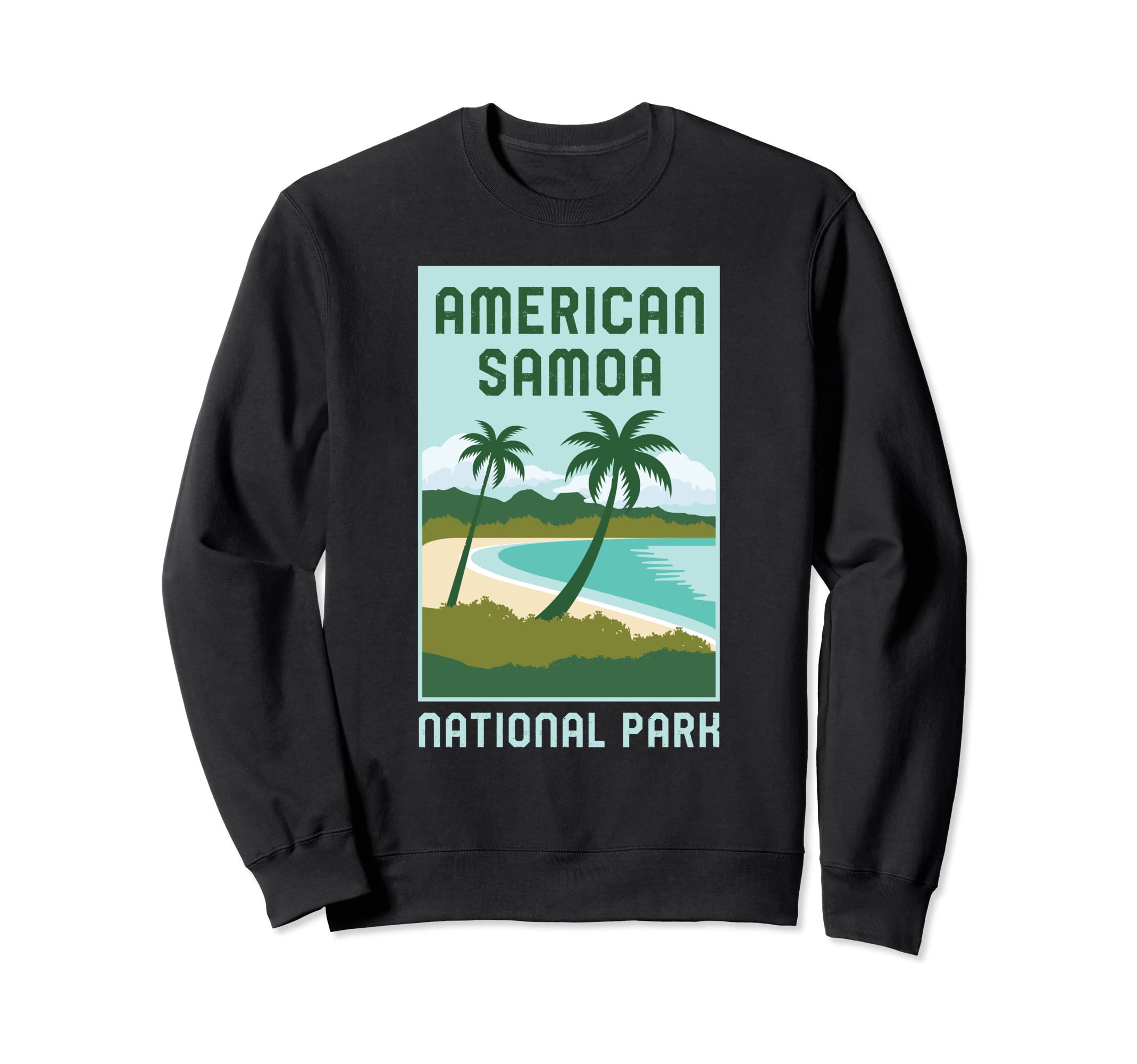 American Samoa National Park Island Sweatshirt - Trendy Graphic Men Women - T-Shirt, Sweatshirt, Hoodie