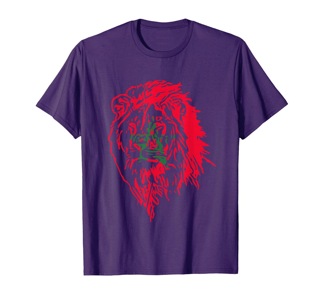 Moorish American Morocco Flag Moroccan T-Shirt - Novelty Apparel Unisex - T-Shirt, Sweatshirt, Hoodie