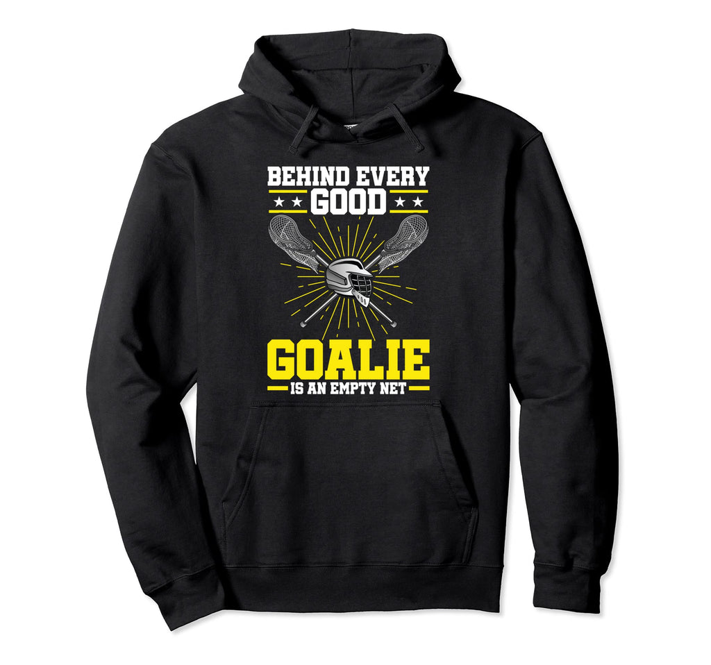 Lax Goalie Player Fan Coach Outfit Hoodie - Unique Graphic for Adults - T-Shirt, Sweatshirt, Hoodie