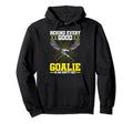 Lax Goalie Player Fan Coach Outfit Hoodie - Unique Graphic for Adults - T-Shirt, Sweatshirt, Hoodie