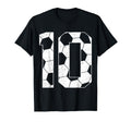 10Th Birthday Soccer Player Football T-Shirt - Streetwear Style Men Women - T-Shirt, Sweatshirt, Hoodie