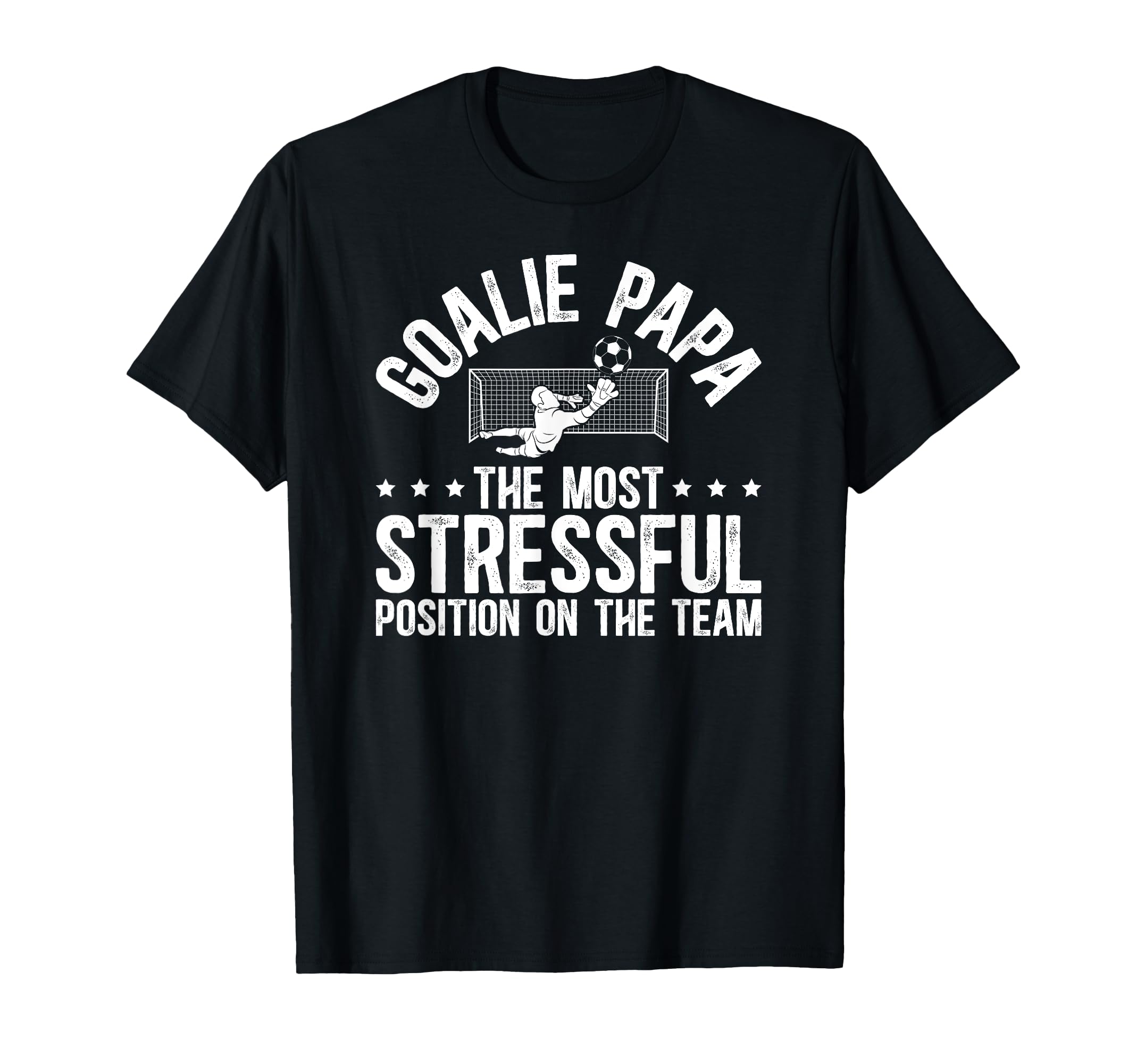 Soccer Goalie Papa Definition Soccer T-Shirt - Graphic Print Unisex - T-Shirt, Sweatshirt, Hoodie