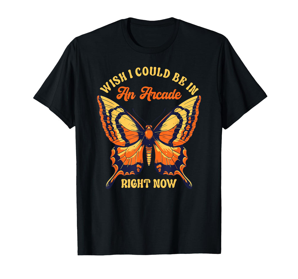 Wish I Could Be Arcade Right Now Gaming T-Shirt - Trendy Graphic for Adults - T-Shirt, Sweatshirt, Hoodie